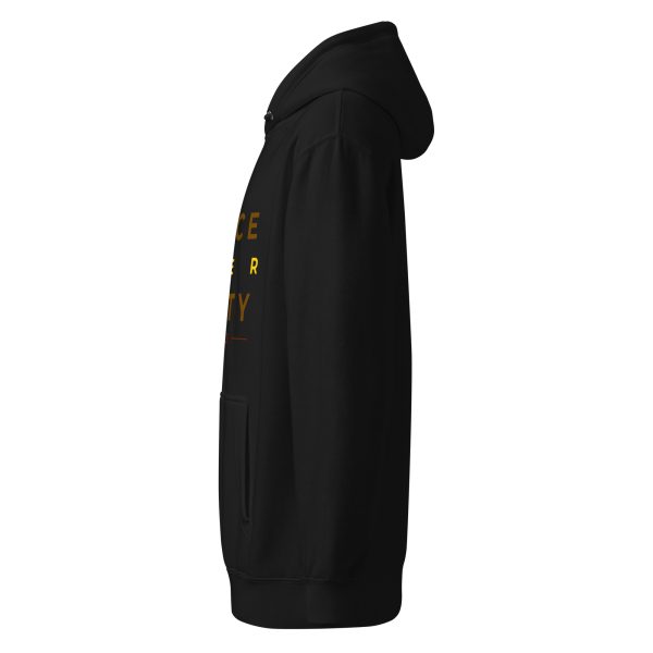 Peace Over Petty Hoodie – Black (John 16:33) - Image 5
