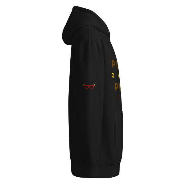 Peace Over Petty Hoodie – Black (John 16:33) - Image 6