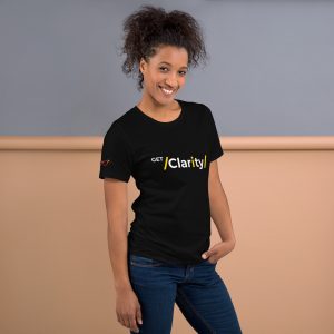 Get Clarity Tee –  t-shirt