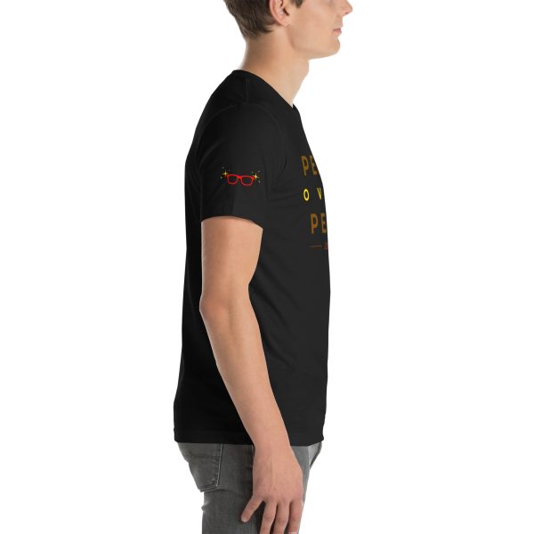 Peace Over Petty Tee – Black (John 16:33) - Image 5