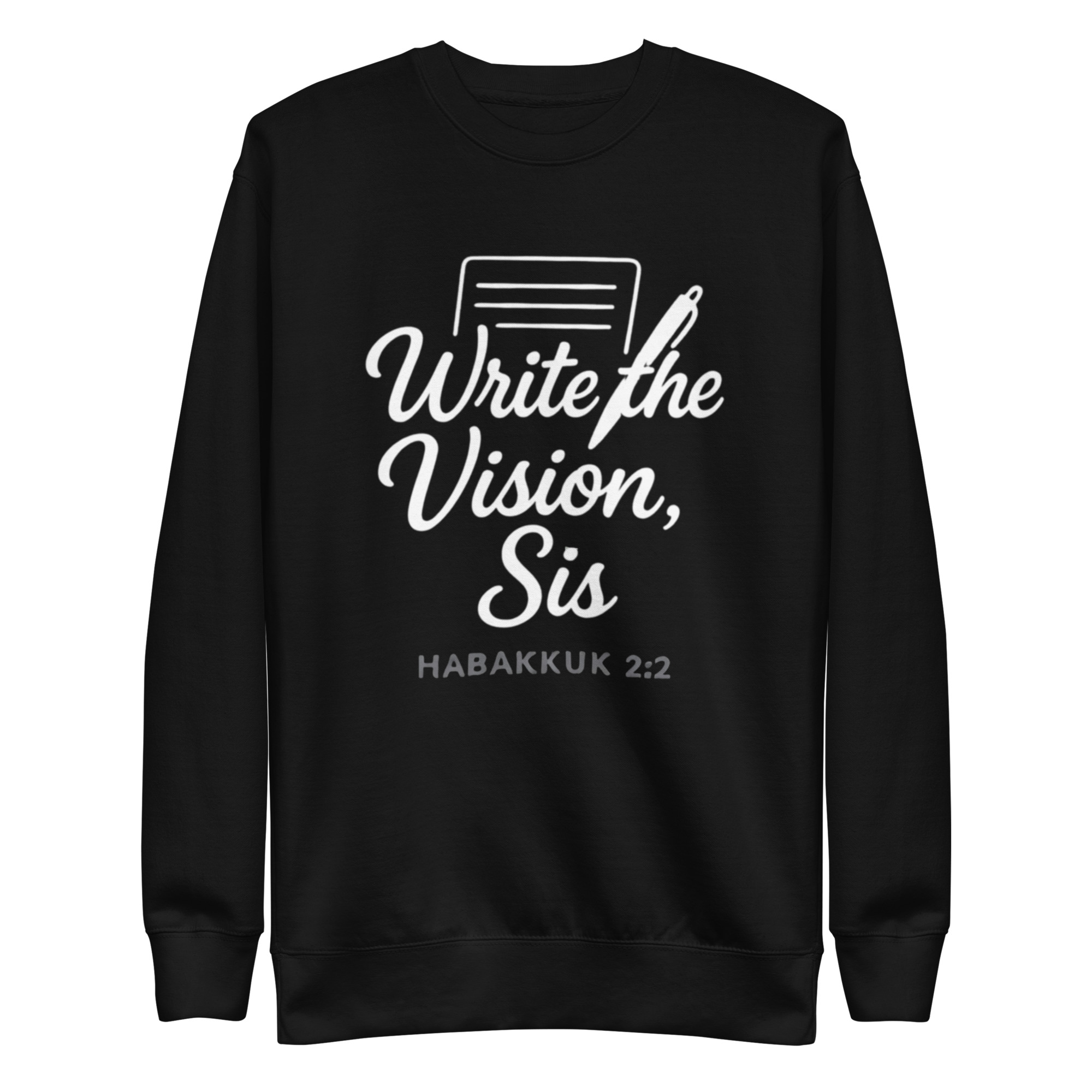Write the Vision, Sis - Sweatshirt - Image 5